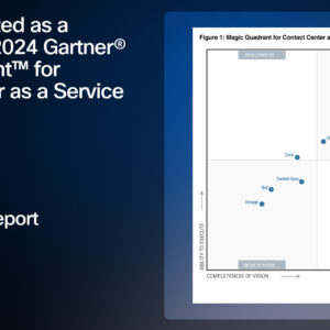 Cisco Recognized as a Challenger in the 2024 Gartner® Magic Quadrant™ for Contact Center as a Service.