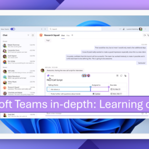 Microsoft Teams in-depth: Learning content on demand