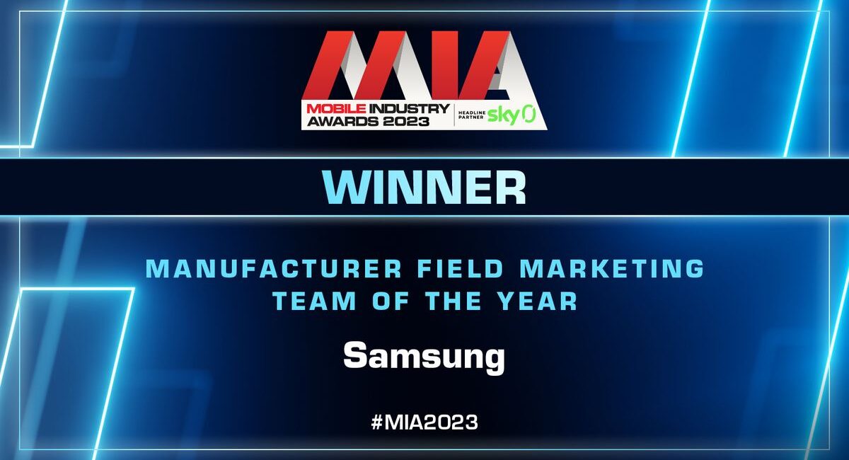 Mobile Industry Awards 2023: Samsung wins Best Manufacturer Field Marketing Team