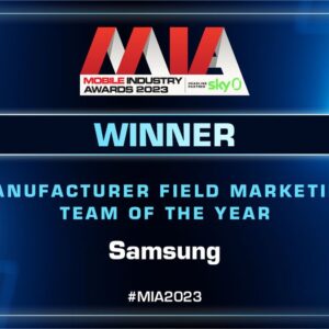 Mobile Industry Awards 2023: Samsung wins Best Manufacturer Field Marketing Team