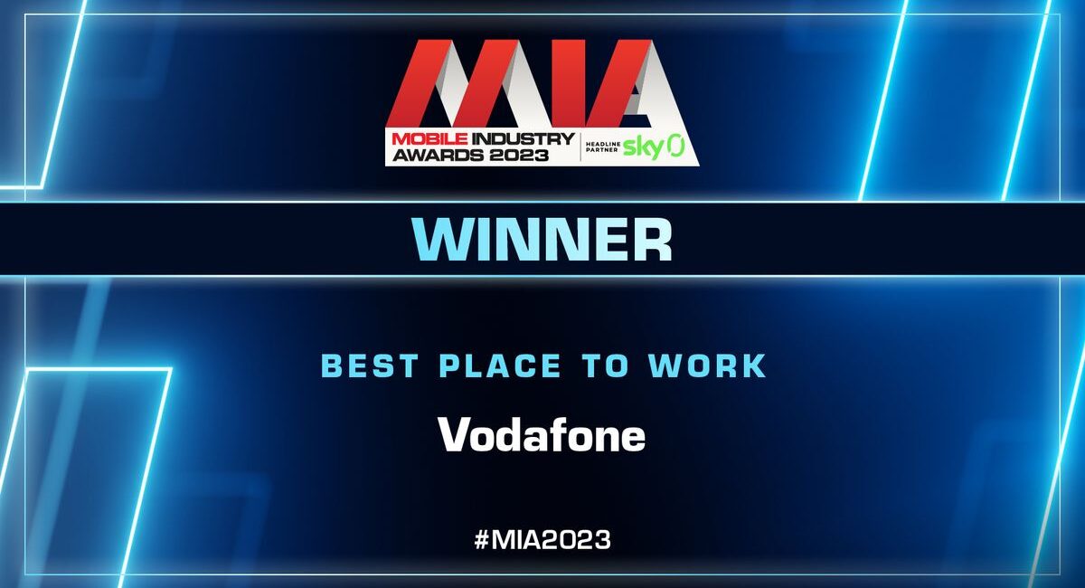 Mobile Industry Awards 2023: Vodafone wins Best Place to Work