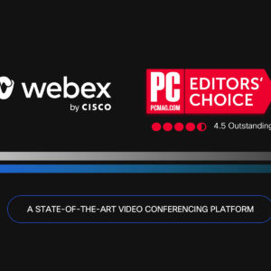 Webex Suite earns the 2025 PCMag Editor’s Choice Award for Best Video Collaboration Software