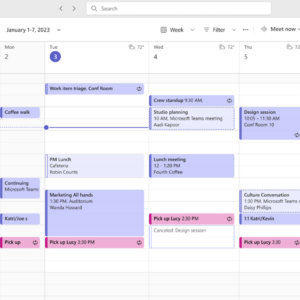 The new calendar in Microsoft Teams now generally available