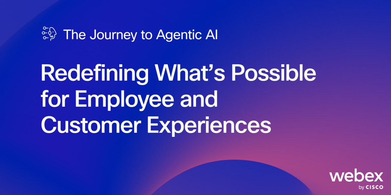 The journey to agentic AI: redefining what’s possible for employee and customer experiences